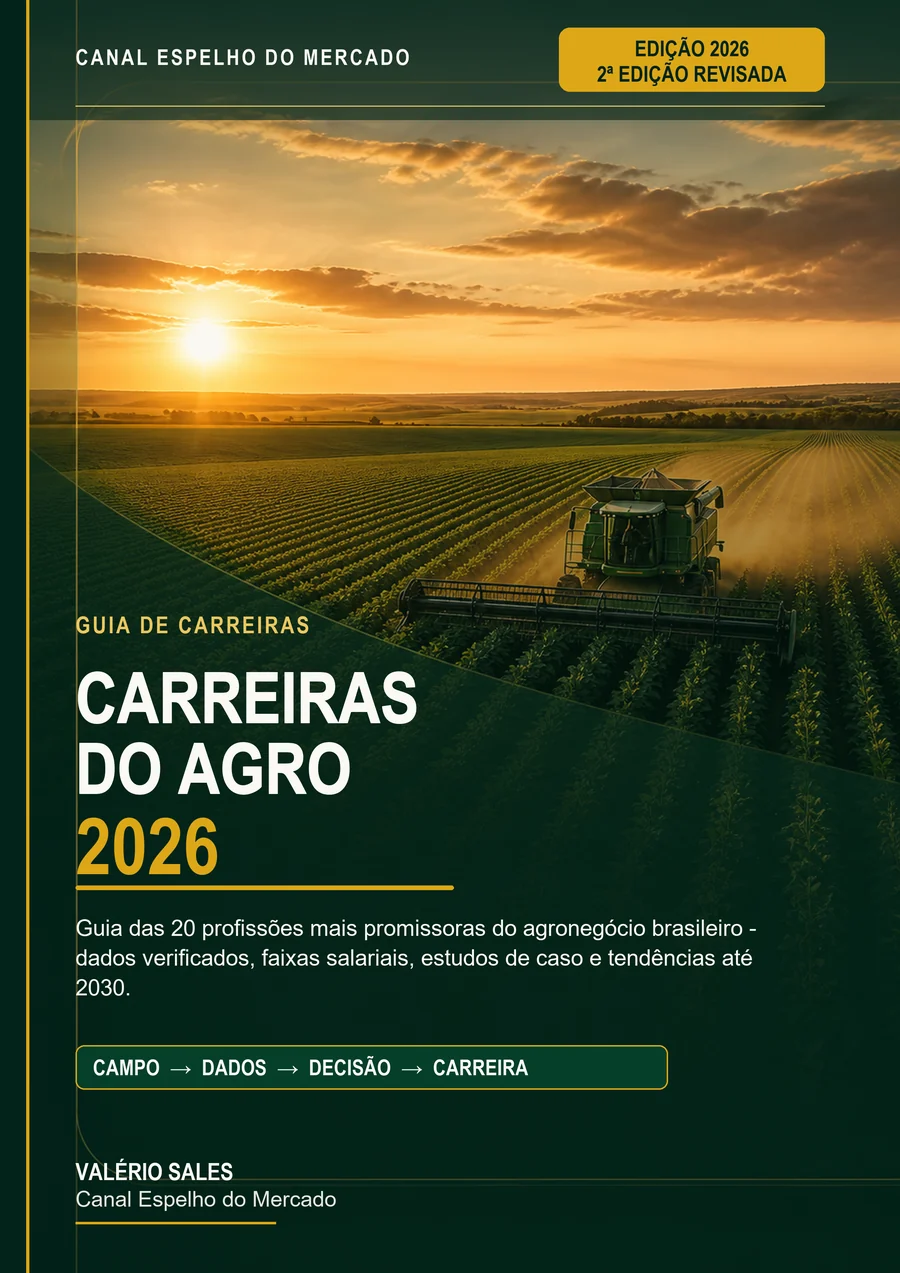 Capa do eBook Carreiras do Agro 2026